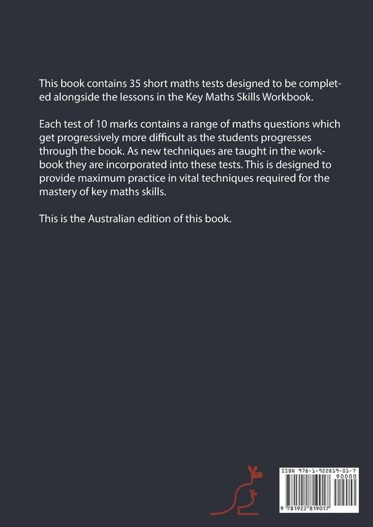 Produktbild: Key Maths Skills Test Book