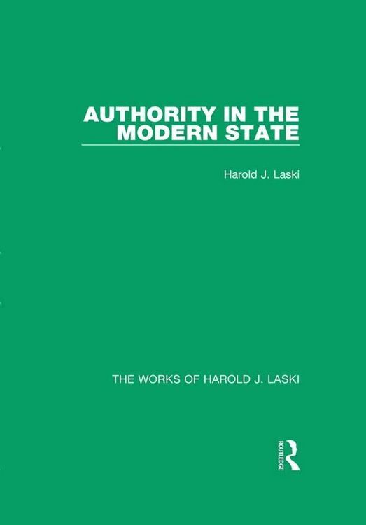 Produktbild: Authority in the Modern State (Works of Harold J. Laski)