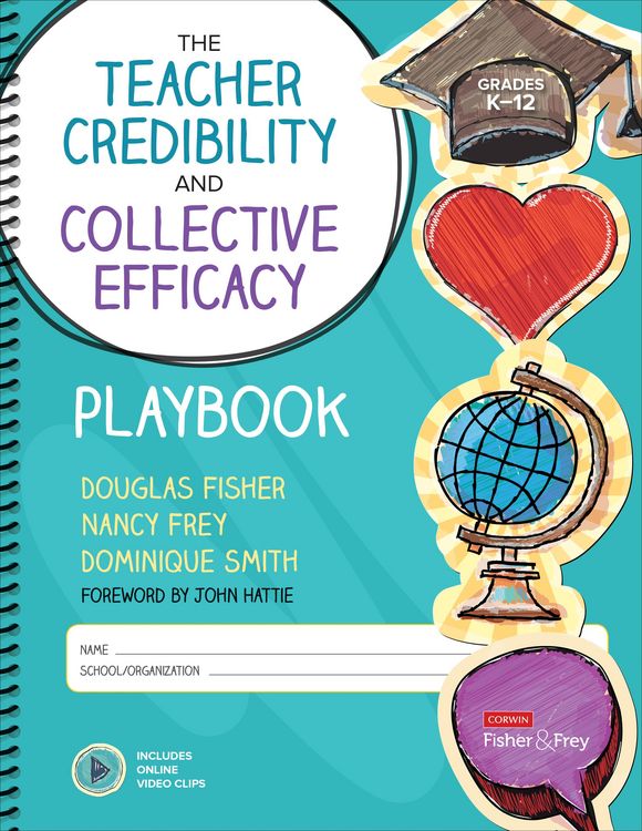 Produktbild: The Teacher Credibility and Collective Efficacy Playbook, Grades K-12