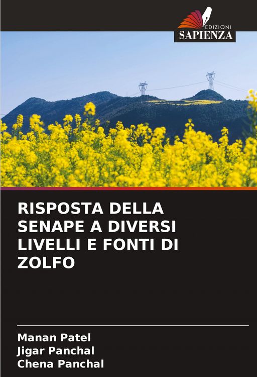 Produktbild: Risposta Della Senape a Diversi Livelli E Fonti Di Zolfo