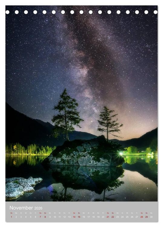 Produktbild: Deutsche Alpenmomente (Tischkalender 2026 DIN A5 hoch), CALVENDO Monatskalender