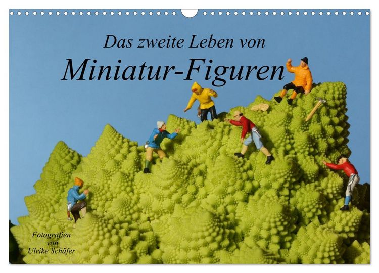 Produktbild: Das zweite Leben von Miniatur-Figuren (Wandkalender 2026 DIN A3 quer), CALVENDO Monatskalender
