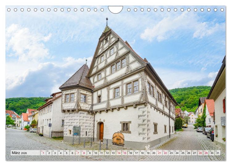 Produktbild: Blaubeuren Impressionen (Wandkalender 2026 DIN A4 quer), CALVENDO Monatskalender