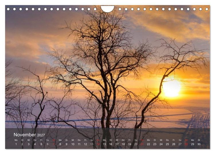 Produktbild: Lappland 2027 (Wandkalender 2027 DIN A4 quer), CALVENDO Monatskalender