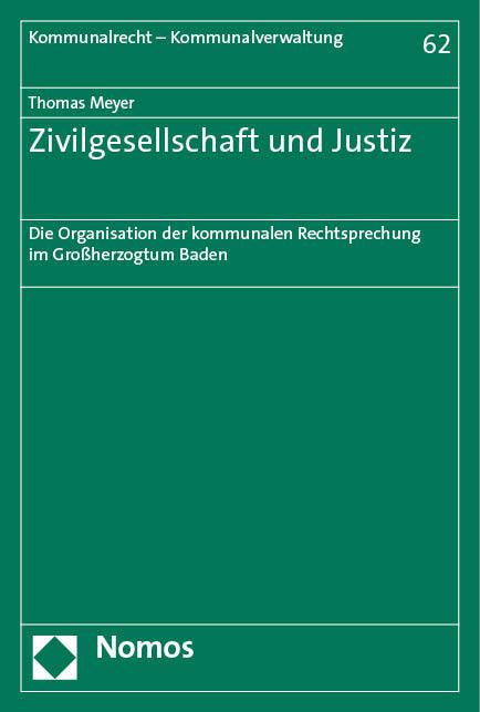 Produktbild: Zivilgesellschaft und Justiz