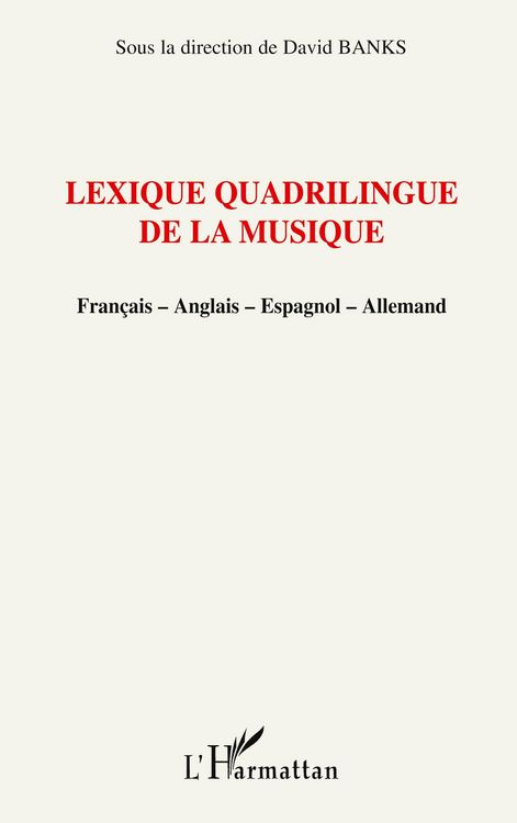 Produktbild: Lexique quadrilingue de la musique
