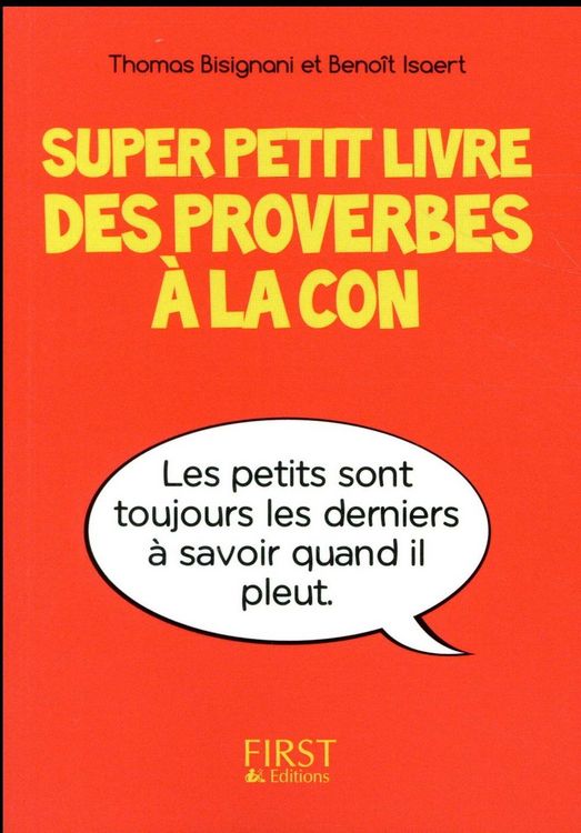 Produktbild: Super petit livre des proverbes &agrave; la con