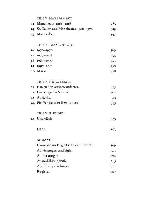 Produktbild: W.G. Sebald