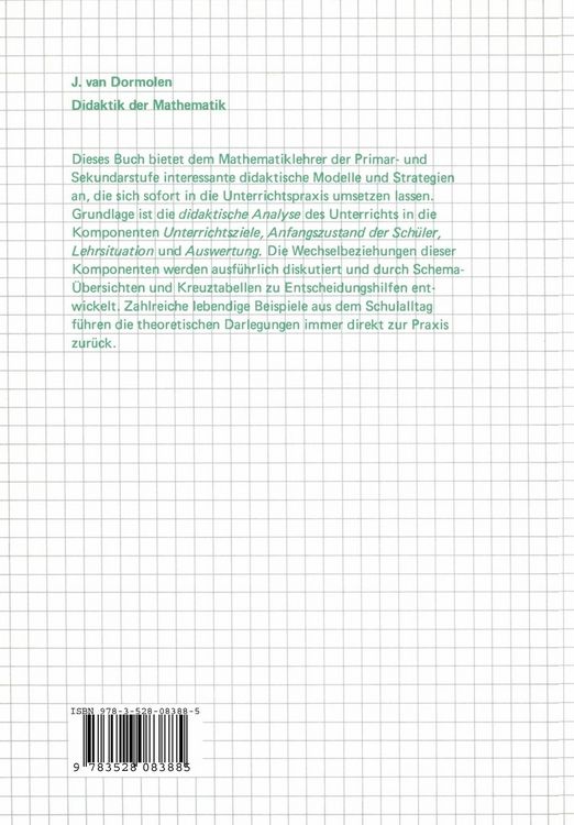 Produktbild: Didaktik der Mathematik