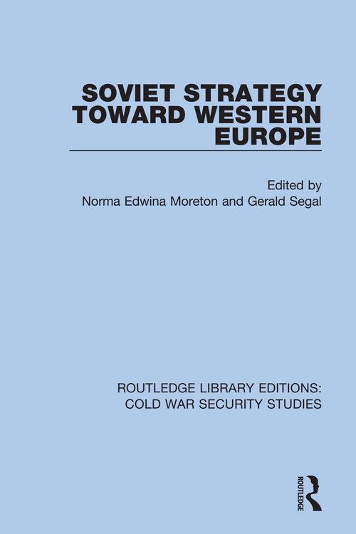 Produktbild: Soviet Strategy Toward Western Europe