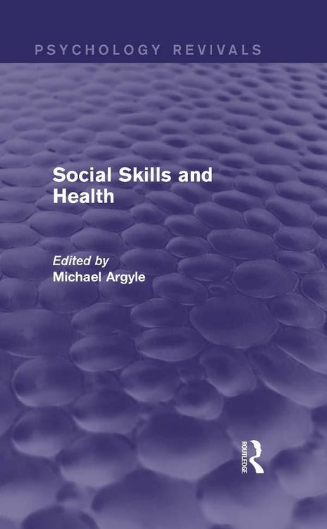 Produktbild: Social Skills and Health (Psychology Revivals)