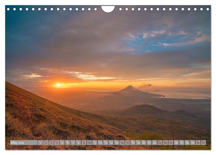 Produktbild: Central America - Fantastic Landscapes from Panama to Guatemala (Wall Calendar 2026 DIN A4 landscape), CALVENDO 12 Month Wall Calendar
