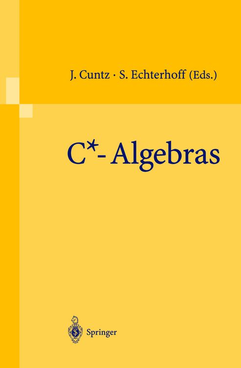Produktbild: C*-Algebras