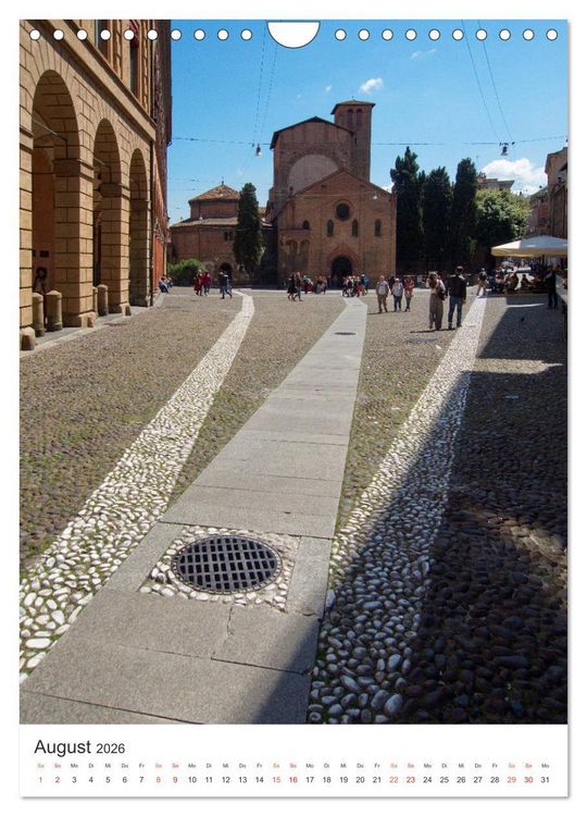 Produktbild: Bologna, altehrw&uuml;rdig und lebendig zugleich (Wandkalender 2026 DIN A4 hoch), CALVENDO Monatskalender