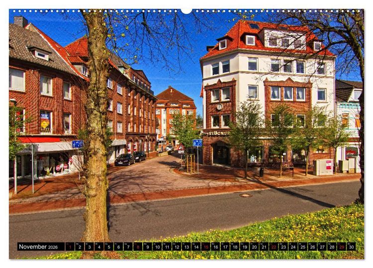 Produktbild: Stadtansichten Cuxhaven (hochwertiger Premium Wandkalender 2026 DIN A2 quer), Kunstdruck in Hochglanz