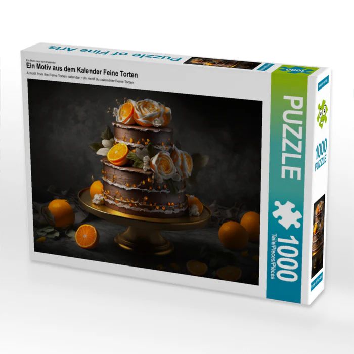 Produktbild: CALVENDO Puzzle Ein Motiv aus dem Kalender Feine Torten | 1000 Teile Lege-Gr&ouml;&szlig;e 64x48cm Foto-Puzzle f&uuml;r gl&uuml;ckliche Stunden
