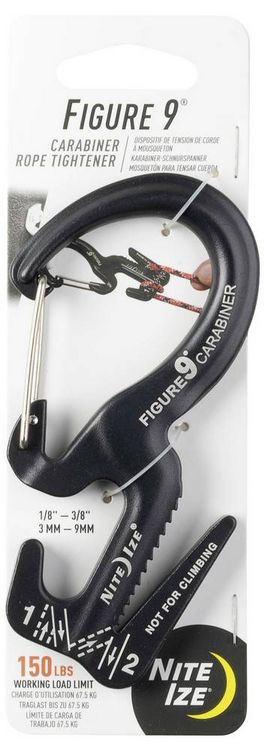 Produktbild: NITE Ize NI-C9L-02-01 Karabiner Figure9 Large 116mm x 56mm x 13mm 1St.