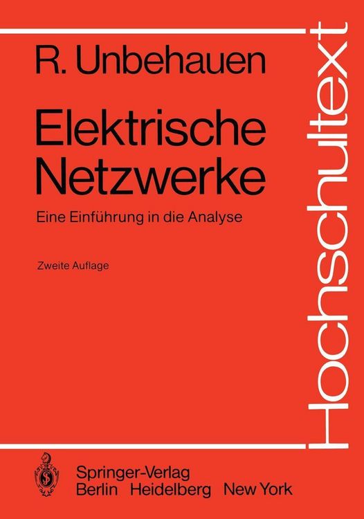 Produktbild: Elektrische Netzwerke