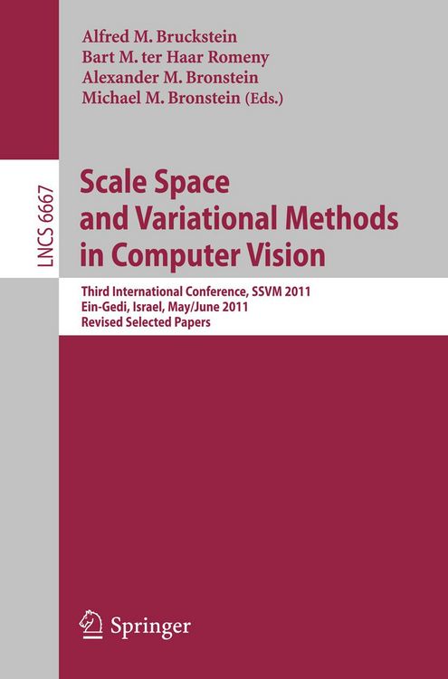Produktbild: Scale Space and Variational Methods in Computer Vision