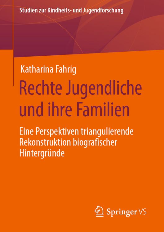 Produktbild: Rechte Jugendliche und ihre Familien