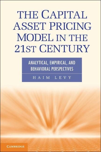 Produktbild: The Capital Asset Pricing Model in the 21st Century