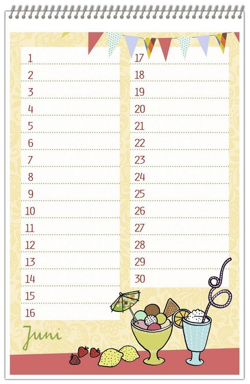 Produktbild: vergissmeinnicht-Geburtstagskalender