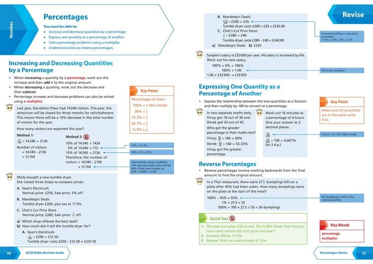 Produktbild: Edexcel GCSE 9-1 Maths Higher Revision Guide