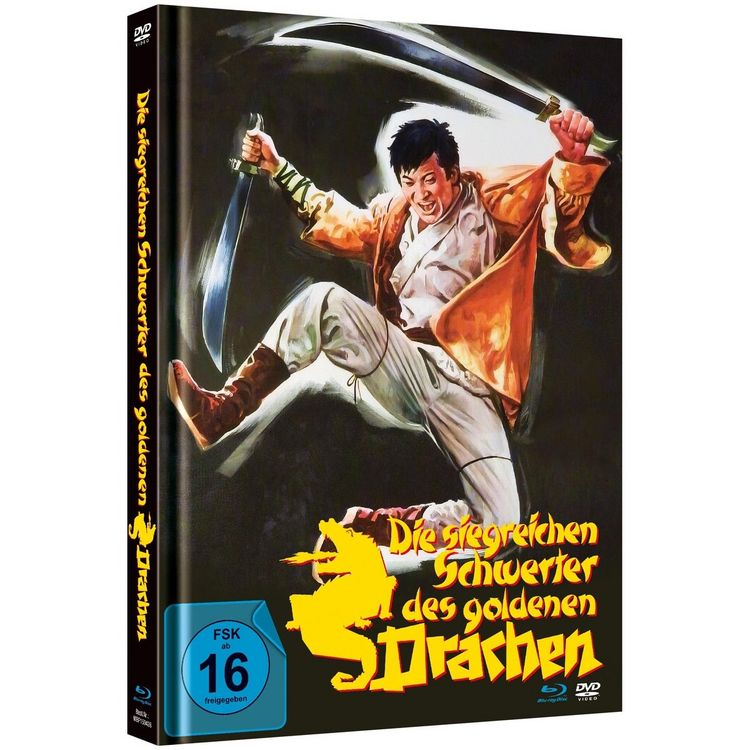Produktbild: Die siegreichen Schwerter des goldenen Drachen - Mediabook - Cover B - Limited Edition auf 500 St&uuml;ck (+ DVD)