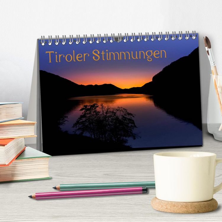 Produktbild: Tiroler Stimmungen (Tischkalender 2026 DIN A5 quer), CALVENDO Monatskalender