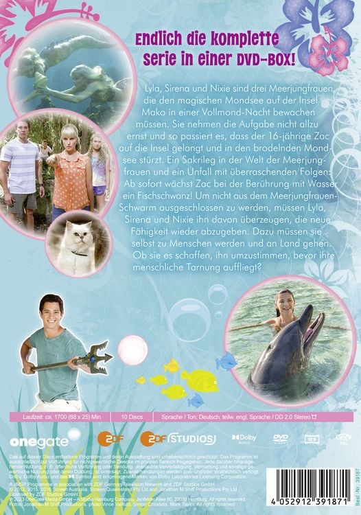 Produktbild: Mako - Einfach Meerjungfrau - Die komplette Serie [10 DVDs]