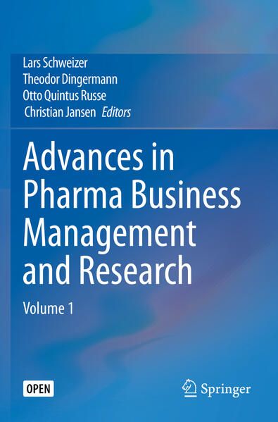 Produktbild: Advances in Pharma Business Management and Research