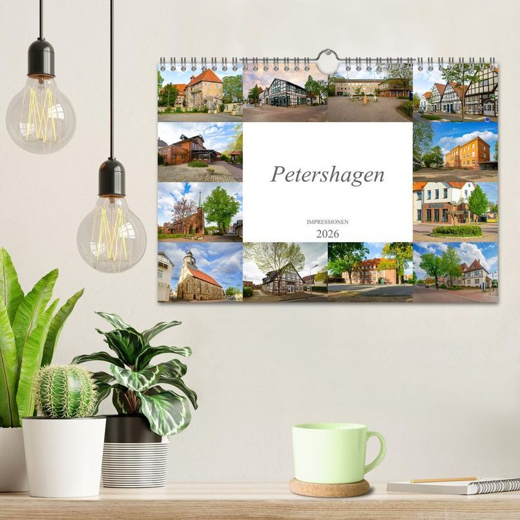 Produktbild: Petershagen Impressionen (Wandkalender 2026 DIN A4 quer), CALVENDO Monatskalender