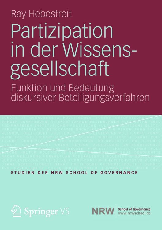 Produktbild: Partizipation in der Wissensgesellschaft