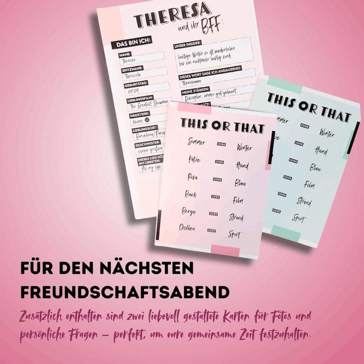 Produktbild: Theresas BFF-Box. F&uuml;r dich und deine:n BFF