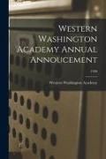Produktbild: Western Washington Academy Annual Annoucement; 1926
