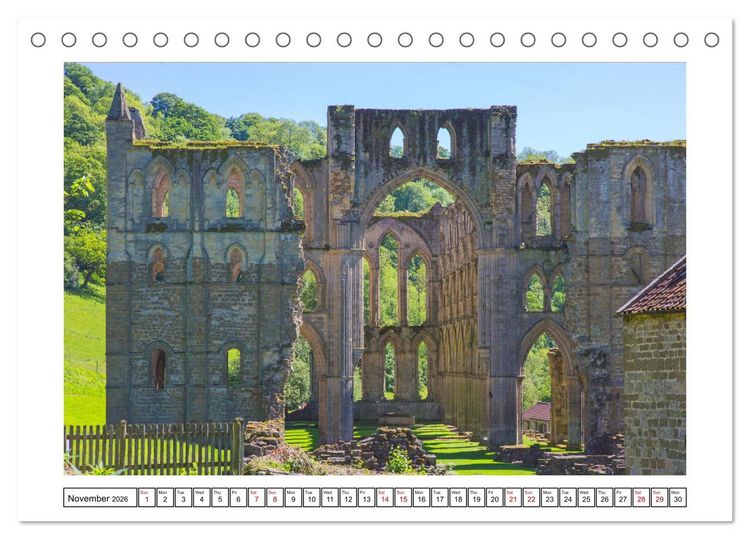 Produktbild: Enchanting England (Desk Calendar 2026 DIN A5 landscape), CALVENDO 12 Month DeskCalendar