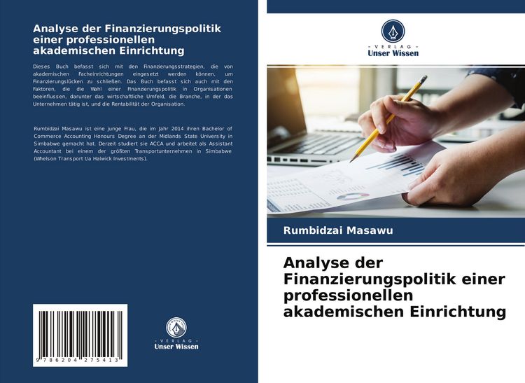 Produktbild: Analyse der Finanzierungspolitik einer professionellen akademischen Einrichtung