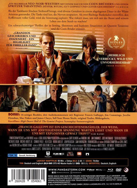 Produktbild: The Last Stop is Yuma County - Mediabook - Limited Dollector's Edition (Blu-ray+DVD)