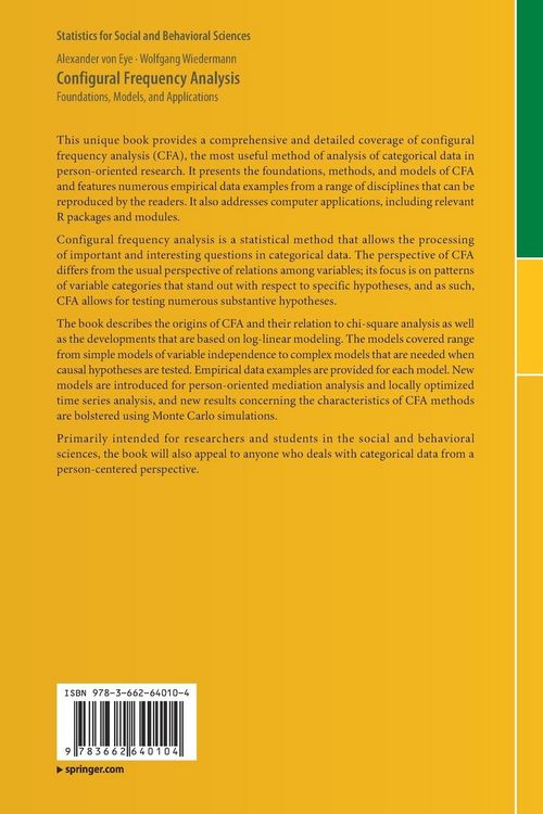 Produktbild: Configural Frequency Analysis