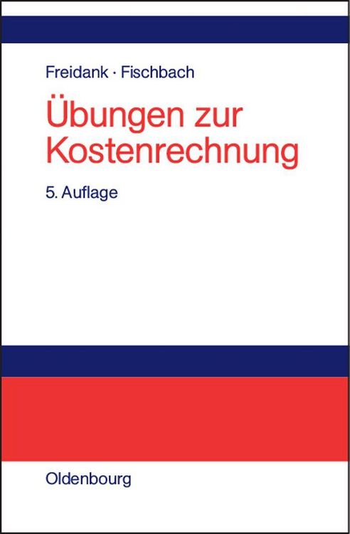 Produktbild: &Uuml;bungen zur Kostenrechnung