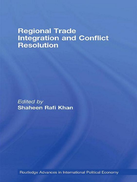 Produktbild: Regional Trade Integration and Conflict Resolution