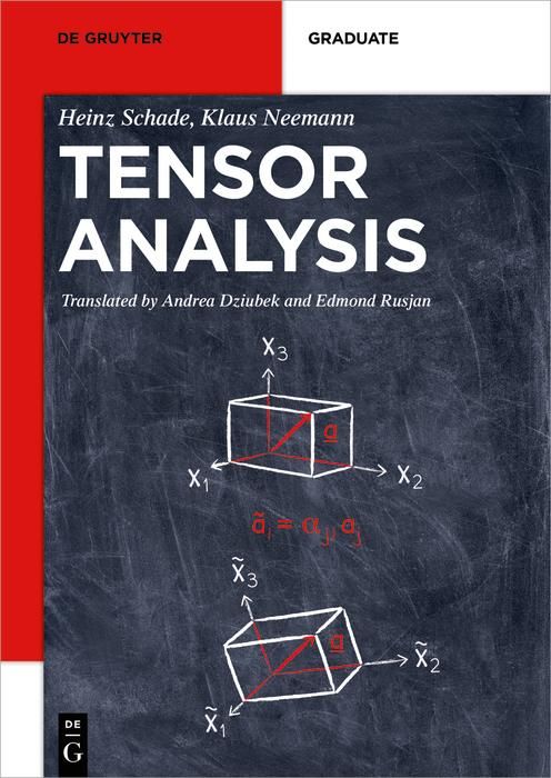 Produktbild: Tensor Analysis