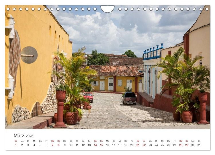 Produktbild: Postkarten aus Kuba (Wandkalender 2026 DIN A4 quer), CALVENDO Monatskalender