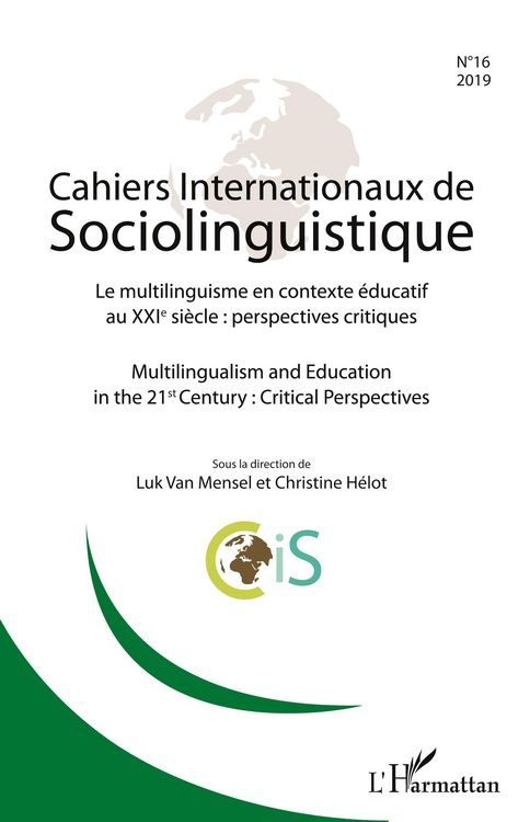 Produktbild: Cahiers internationaux de Sociolinguistinque n&deg;16