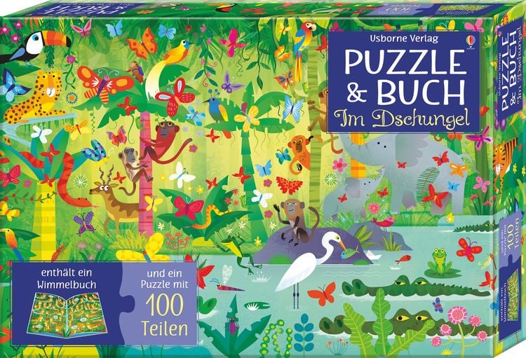 Bild vom Artikel Puzzle & Buch: Im Dschungel vom Autor Kirsteen Robson