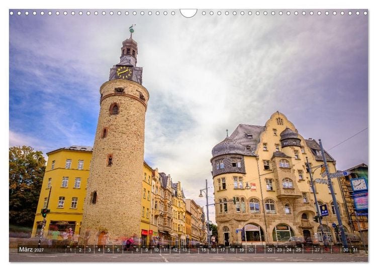 Produktbild: Ein Blick auf Halle an der Saale (Wandkalender 2027 DIN A3 quer), CALVENDO Monatskalender