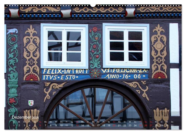 Produktbild: Blomberg in Lippe (Wandkalender 2026 DIN A2 quer), CALVENDO Monatskalender