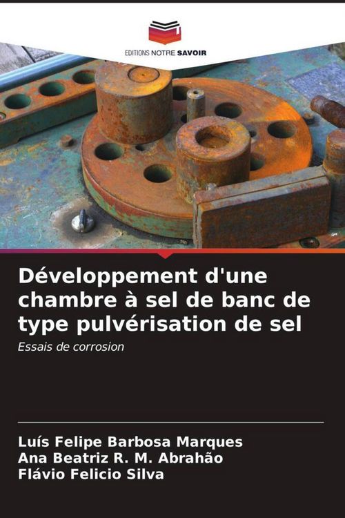 Produktbild: D&eacute;veloppement d'une chambre &agrave; sel de banc de type pulv&eacute;risation de sel
