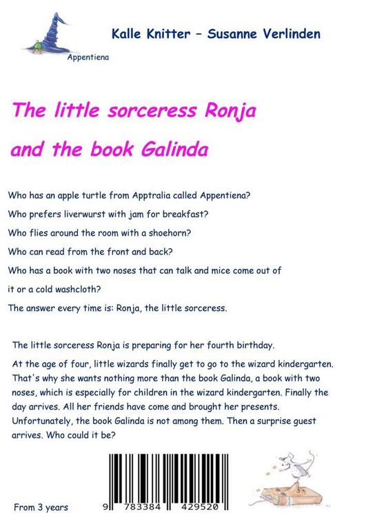 Produktbild: The sorceress Ronja and the book Galinda