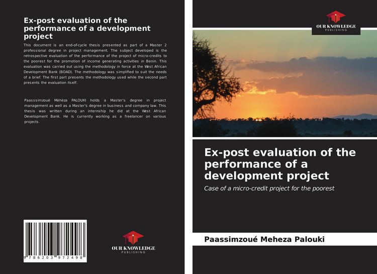 Produktbild: Ex-post evaluation of the performance of a development project